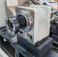 Mini Horizontale Schrägbett-CNC-Drehmaschine Mittelschwere Ausführung mit Doppel-/Einzelspindel Hochpräzises Metall-Drehzentrum