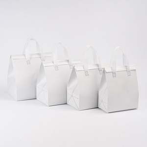 Sac isotherme thermique non tissé multicolore pour la vente à emporter de nourriture, imperméable, motif de lettres, tailles personnalisées, vente chaude - Product Image 2