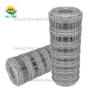 Mạ kẽm dây chăn nuôi hàng rào cho cừu gia súc thỏ bản lề Doanh thắt nút trang trại hàng rào dây thép tự nhiên cho sân sử dụng - Product Image 1