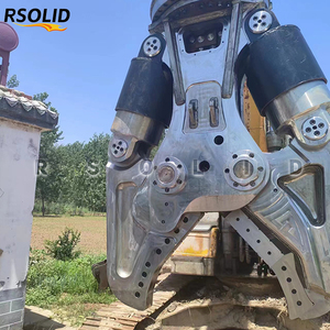 Cizalla Hidráulica de Doble Cilindro para Excavadora Rsoliddiesel, Accesorio para Desguace de Chatarra y Desmontaje de Vehículos 360 °   Rotación - Product Image 6