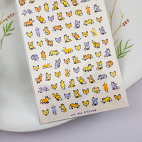 Autocollants personnalisés découpés à la forme pour enfants, avec impression de logo, design de planificateur, imperméables, brillants, à découpe mi-chair
