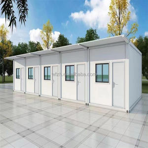 Low Cost Affordable High Quality Office Building Mobile Modular Prefabricated Flat Packing Container <b>House</b> - Product Image 4