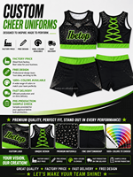 Tenue d'entraînement de cheerleading personnalisée, uniforme de danse scintillant avec strass pour équipe, prix direct usine, conception gratuite