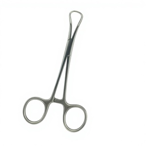 Pinzas quirúrgicas Backhaus de acero inoxidable para toallas, juego de instrumentos manuales, certificación CE Clase I, venta al por mayor - Product Image 1
