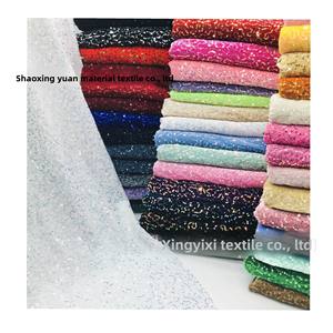 En stock – Tissu maille tricotée respirante et cryptée de 3 mm, 58 couleurs, pour textile de maison, décoration murale de Noël, broderie élastique à sequins pour filles - Product Image 6