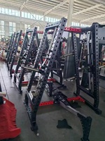 Tour de musculation multifonction professionnelle en acier, équipement de fitness à charge libre, système double puissance, banc incliné pour exercices supérieurs, épaules et bras