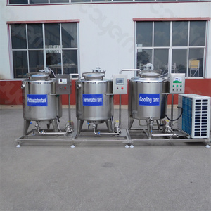 Tanque de Acero Inoxidable para Fermentación de Yogur, Máquina Industrial de Procesamiento de Leche, Máquina de Ultra Pasteurización de Leche en Venta - Product Image 5