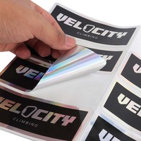Stiker Kustom Tahan Air, Tahan Minyak, Dapat Didaur Ulang, Berkualitas Tinggi, Bahan Vinyl untuk Speaker Ponsel, Kosmetik, Minuman