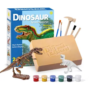 Best Selling Blind Box Toy drawing toys Archaeology Dino Fossil Dig Kits DINOSAUR Tyrannosaurus Skeleton Toy for Kids