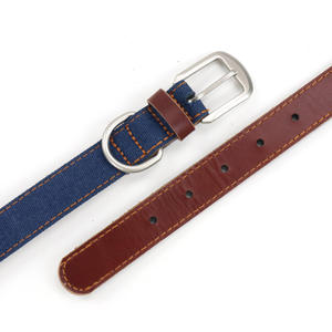 Nouveau produit pour animaux <span class=keywords><strong>de</strong></span> compagnie en gros stocké confortable collier pour animaux <span class=keywords><strong>de</strong></span> compagnie en toile collier <span class=keywords><strong>de</strong></span> chien en cuir fait main <span class=keywords><strong>de</strong></span> luxe - Product Image 5