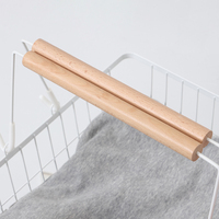 Panier à linge amovible pour la maison, panier à linge sale en fer avec roulettes pivotantes