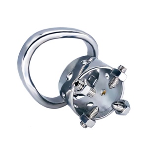 Anillo para Pene en Forma de Arco, Restricción de Testículos, Dispositivo de Castidad, Jaula Metálica con Bloqueo para Pene, para Hombre, Precio de Promoción de FRRK - Product Image 6