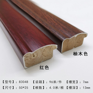 Solid Wood Edge Trim Molding 83048 Series Durable For <b>Frame</b> And <b>Gallery</b> Use - Product Image 4