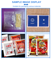 Machine d'emballage automatique de sauce liquide de haute qualité pour sauce tomate, mayonnaise, beurre de cacahuète, sauce épaisse, petit sachet