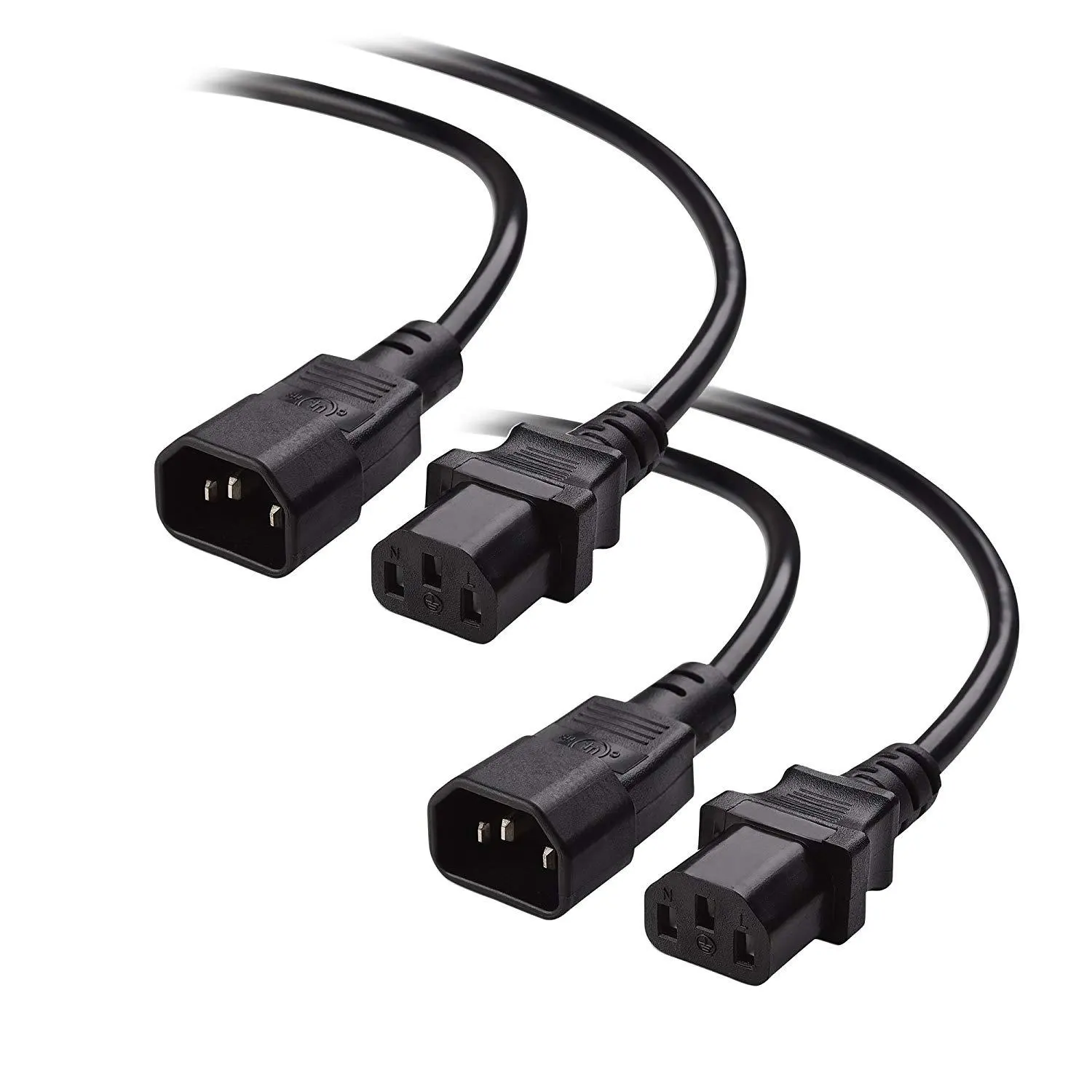Kabel Daya suplai Server PSU PDU kabel daya C13 sampai C14 kabel perpanjangan daya kabel koneksi C13 ke C14 kabel daya laki-laki ke Perempuan
