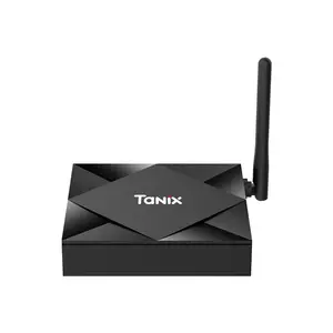 Tanix-decodificador de TV TX6S, dispositivo de Tv inteligente con Android 10, 4gb, 32gb, Allwinner H616