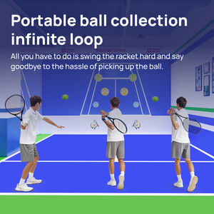 Lanceur de balles de tennis professionnel, moteur <span class=keywords><strong>à</strong></span> courant alternatif haute vitesse, alimentation automatique pour entraînement - Product Image 3