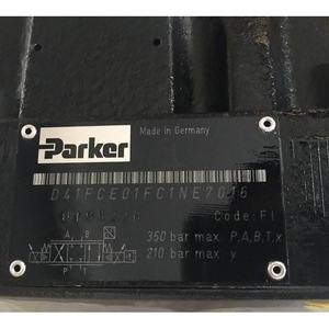 วาล์วควบคุมทิศทางแบบสัดส่วน Parker รุ่น D41FCE01FC1NE70 แรงดัน 315 บาร์ อัตราการไหล 600 ลิตร/นาที วาล์วไฮดรอลิก - Product Image 4