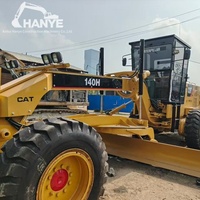 Niveleuse à moteur CAT 140K d'occasion de bonne qualité, niveleuse Caterpillar 140 Series d'origine, machine de nivellement de route en stock