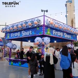 Tolefun Indoor Fair Attractions Big Midway Game Trailer avec stand en bois métal PP et prix pour adultes Fall Fun Festival Games - Product Image 4