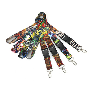 Nhà Máy Trực Tiếp Tùy Chỉnh Trống Thăng Hoa Có Thể Thu Vào Dây Buộc Màu Đỏ Với Kim Loại Clip Làm Từ Polyester Bền Và Nylon - Product Image 4