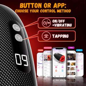 Masturbador masculino 360 ° envuelto 9 Tapping vibrador masculino bomba de pene APP Control LCD máquina sexual para hombres Stroker juguetes sexuales masculinos para hombres - Product Image 4