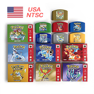 Cartouche de jeu filaire multicolore de haute qualité en ABS, compatible NTSC USA, pour 64 bits, avec boîte de vente au détail - Product Image 1