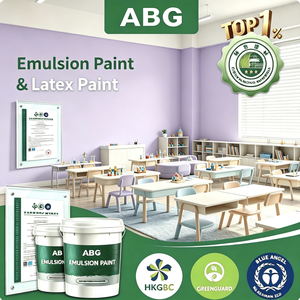 Peinture à l'émulsion de latex satiné lavable, peinture à base d'eau pour la rénovation des murs des vieilles maisons - Product Image 2