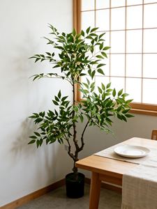 Plantes artificielles en pot, bonsaïs en plastique, feuilles réalistes, <span class=keywords><strong>arbre</strong></span> pour la maison et l'extérieur, vente en gros à prix réduit - Product Image 3