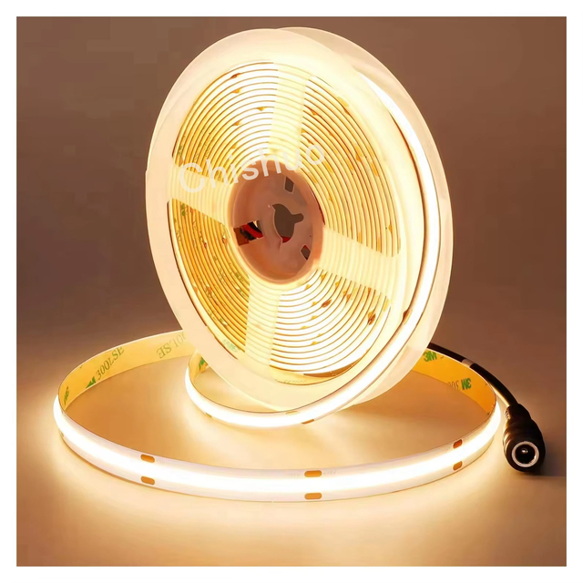 High Quality Customizable Dimmable Backlight Lighting 24v 12v Cob Led Strip Light