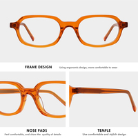 Nuevo Diseño de Moda, Logotipo Personalizado, Gafas Ópticas de Acetato Hechas a Mano, Montura Completa, Ligeras, Unisex, de Lujo