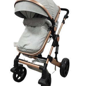 2023 Multiple Stroller With Foot Cover Travel Light Weight Airplane Baby Products Hot Selling Strollers Pram - Product Image 1