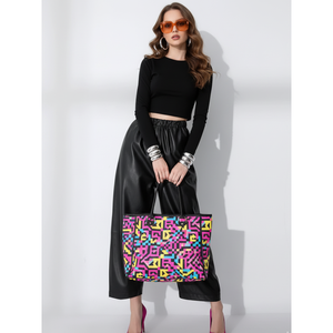 Pantalon large en PU, Wall Street Femme - BYMANYC New York - Product Image 4