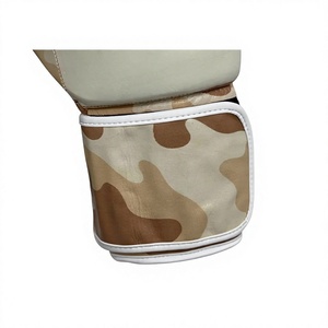 Guantes de Boxeo Fly, Camuflaje, Cuero Genuino, Cierre de Velcro, Guantes de Entrenamiento para Sparring, Transpirables, Unisex, Equipo para Adultos, Winning Boxin - Product Image 2