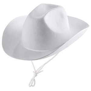 Chapeau d'été pour l'extérieur Chapeau de soleil de style occidental Bedazzles White Pink Cowboy Hat Women Cowgirl Hats - Product Image 2