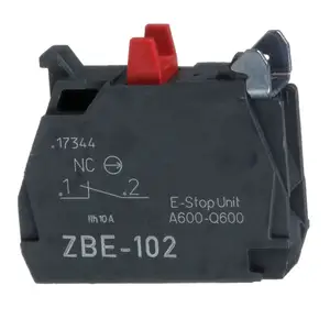 استبدال Telemecanique ZBE101 1NO ZBE102 1NC XB4 XB5 Pushbutton قطع غيار كتلة اتصال واحدة