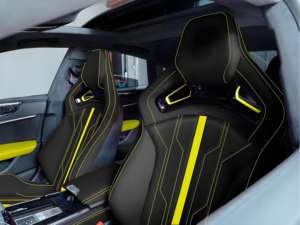 Sedile Sportivo di Lusso per Auto con Pannello in Fibra di Carbonio Personalizzato e Rivestimento in Pelle, <span class=keywords><strong>Sedili</strong></span> a Guscio RS Aggiornati per <span class=keywords><strong>Audi</strong></span> <span class=keywords><strong>A3</strong></span> A4 A5 A6 A7 Q3 Q5 Q7 Q8 - Product Image 5