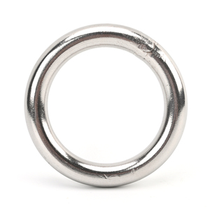 Anillo redondo de Metal de buena calidad, mosquetón de resorte de tamaño pequeño, hebilla de anillo redondo para bolso - Product Image 4