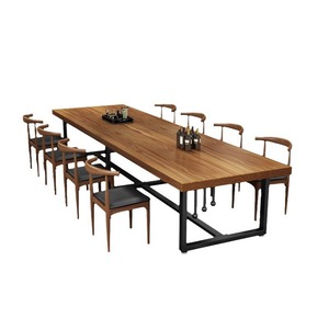 Hiện đại Scandinavian phong cách tất cả các rắn gỗ hình chữ nhật bàn ăn thiết lập cho nhà hoặc căn hộ bao gồm ghế - Product Image 6