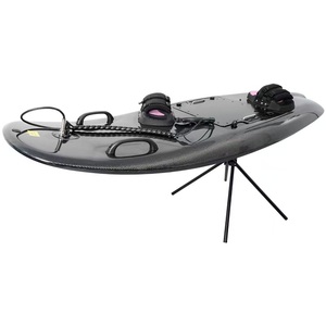 Tabla de Surf Eléctrica de Fibra de Carbono de Alta Velocidad Shark Mola-93 de 48V con Diseño Impermeable de 55 km/h para Deportes Acuáticos en Lagos y Ríos - Product Image 1