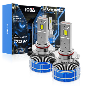 Bombilla LED para Faros Delanteros YOBIS M10 H1 H4 H7 H11, 170w, Blanca, 6000K, Auto H1 H3 H4 H7 H8 H11 9005 9006 9012 CSP, Lámparas LED para Automóvil - Product Image 1