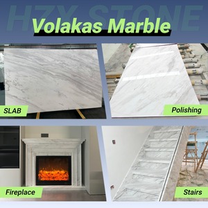 HZX Premium greco Volakas lastra di <span class=keywords><strong>marmo</strong></span> bianco <span class=keywords><strong>per</strong></span> bagno cucina rivestimento della parete <span class=keywords><strong>pavimenti</strong></span> <span class=keywords><strong>per</strong></span> scale <span class=keywords><strong>per</strong></span> interni - Product Image 4