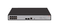 Commutateur PoE+ Gigabit 8 ports H3Cs LS-1850V2-10P-PWR, 2 ports SFP Uplink, 124W PoE L2, 20 Gbps, pour caméras CCTV/IP, réseaux SMB/bureaux