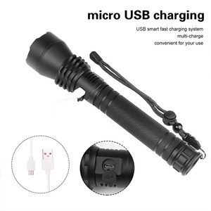 Hot sạc XHP50 LED <span class=keywords><strong>Torch</strong></span> đèn lồng Zoomable Hợp kim nhôm Đèn pin từ nhà cung cấp Trung Quốc - Product Image 5