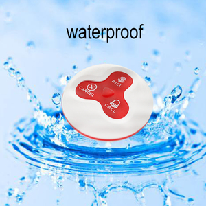 Buscapersonas a prueba de agua 433 Sistema de llamadas inalámbricas Botón de larga distancia Llamada de invitados Camarero para restaurante de comida rápida - Product Image 2