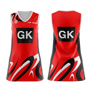 Özel Netball gömlek kuru süblimasyon kadın forması Netball elbise Jersey gömlek - Product Image 5