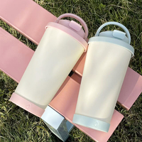 Gobelet de voyage isotherme en acier inoxydable léger et réutilisable, personnalisé, sans BPA, à double paroi, prix d'usine