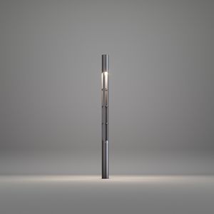 Curvex 200cm Poteau d'éclairage extérieur en aluminium LED IP65 durable et étanche pour rue publique et zones commerciales - Product Image 3