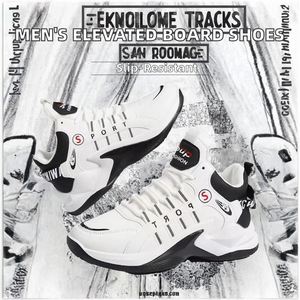 Nouvelles Chaussures de Sport Décontractées pour Hommes Printemps-Automne-Hiver-Été 2026 – Polyvalentes, Rehaussées, en Maille Respirante et Antidérapantes - Product Image 2