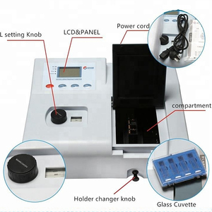 320 nm-1020nm V <span class=keywords><strong>722</strong></span> цифровой лабораторный видимый спектрофотометр почвы - Product Image 6